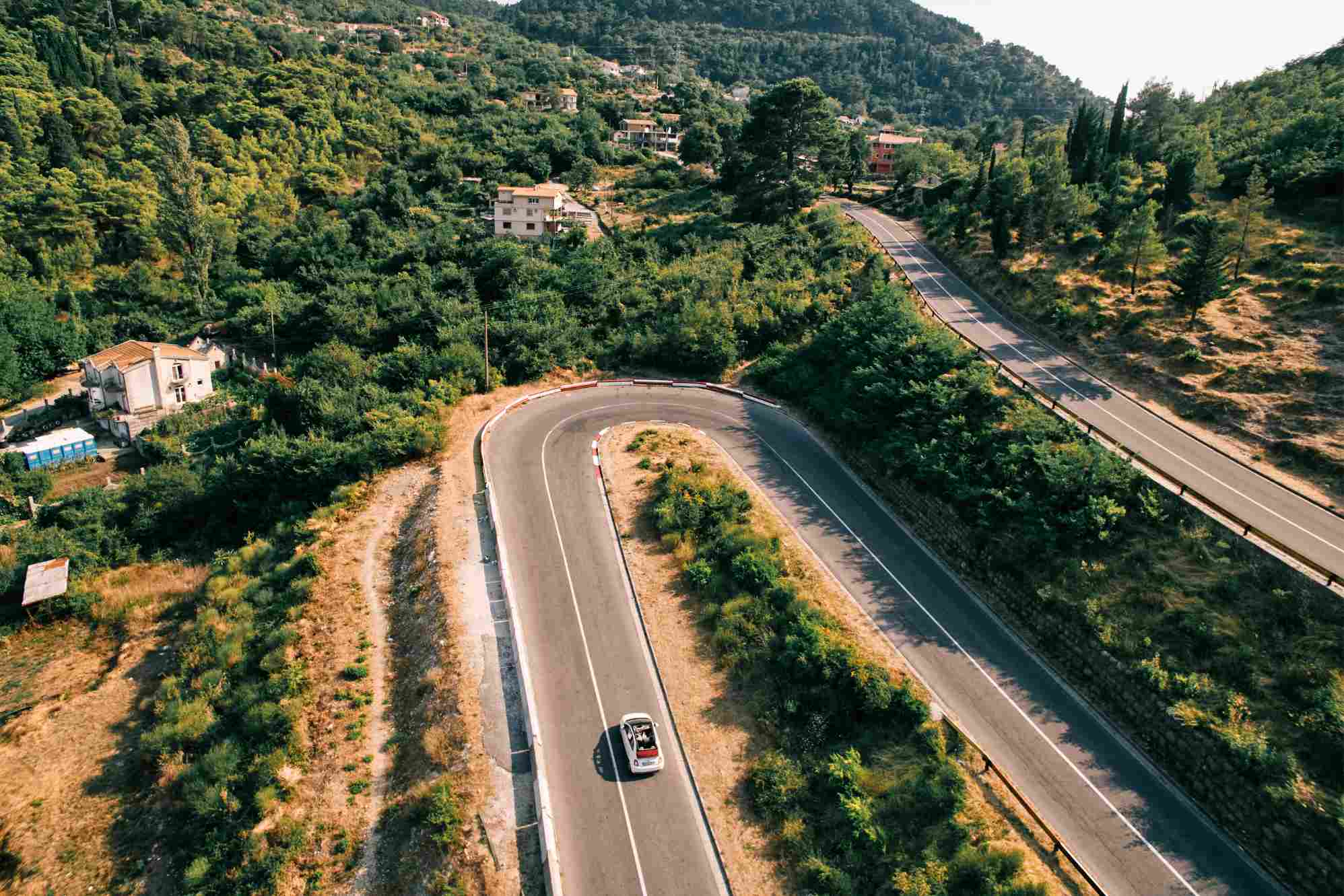Rental SUVs ready for a self-drive road trip in Albania